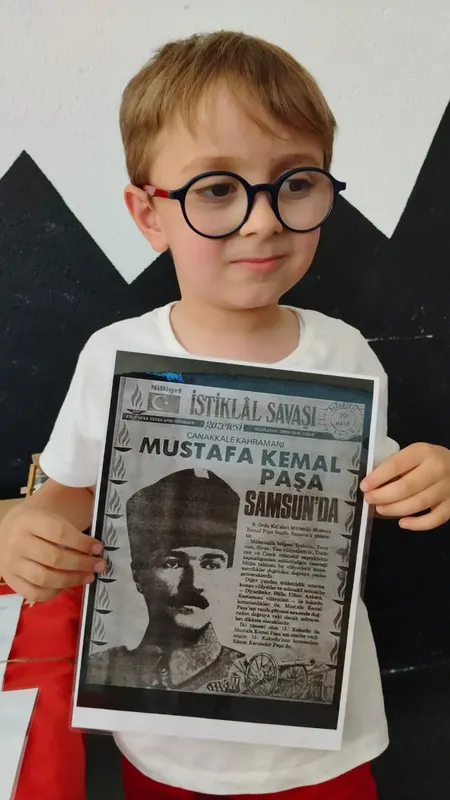 Didim kreş 19 Mayıs Atatürk anma etkinliği