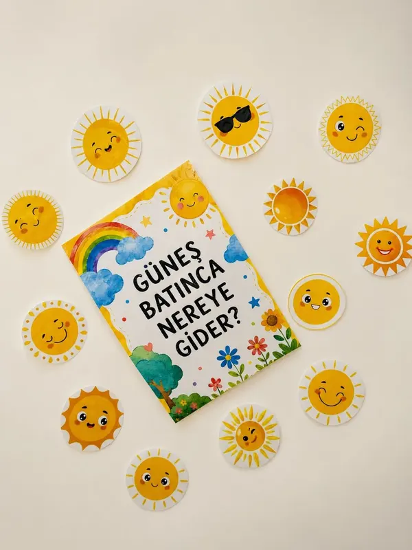 Didim yaz okulu güneş temalı sanat etkinliği