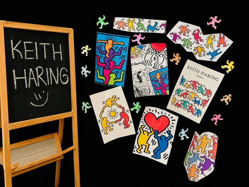 Didim kreş Keith Haring sanat etkinliği